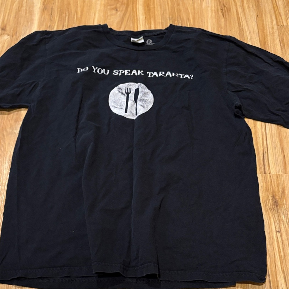 Black Graphic Men's Shirt